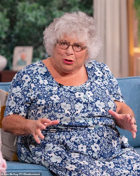 miriam margolyes nude|Miriam Margolyes, 82, poses naked as she reveals shes facing。